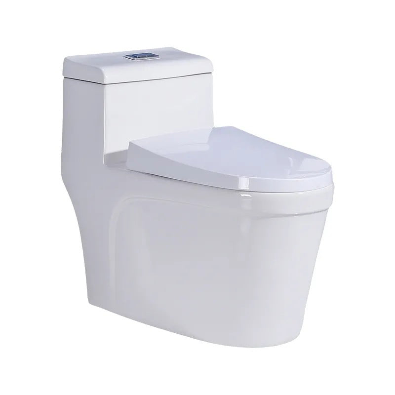 Traditional One Piece Flush Toilet Floor Mount Urine Toilet with Seat for Washroom Clearhalo 'Bathroom Remodel & Bathroom Fixtures' 'Home Improvement' 'home_improvement' 'home_improvement_toilets' 'Toilets & Bidets' 'Toilets' 6941396