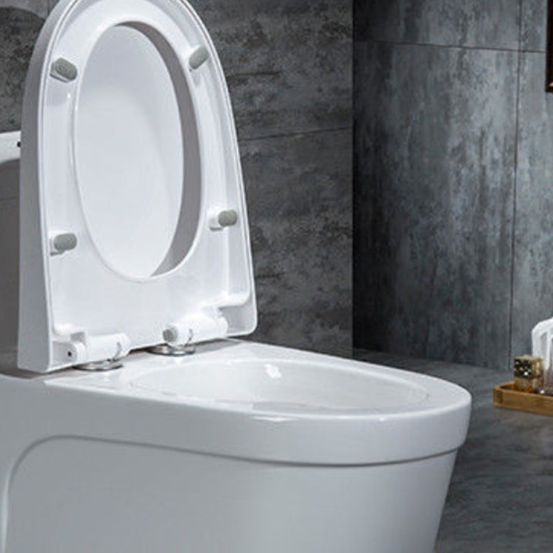 Traditional One Piece Flush Toilet Floor Mount Urine Toilet with Seat for Washroom Clearhalo 'Bathroom Remodel & Bathroom Fixtures' 'Home Improvement' 'home_improvement' 'home_improvement_toilets' 'Toilets & Bidets' 'Toilets' 6941398