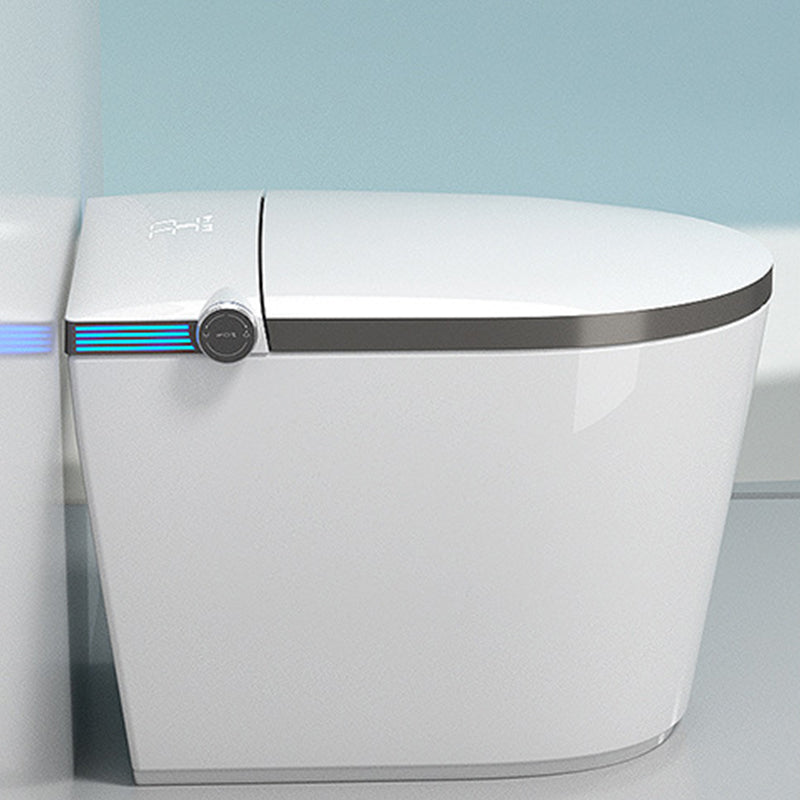 Contemporary One Piece Flush Toilet Floor Mount Urine Toilet with Seat for Washroom Clearhalo 'Bathroom Remodel & Bathroom Fixtures' 'Home Improvement' 'home_improvement' 'home_improvement_toilets' 'Toilets & Bidets' 'Toilets' 6941406