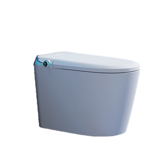Contemporary One Piece Flush Toilet White Floor Mounted Urine Toilet for Washroom Clearhalo 'Bathroom Remodel & Bathroom Fixtures' 'Home Improvement' 'home_improvement' 'home_improvement_toilets' 'Toilets & Bidets' 'Toilets' 6941421