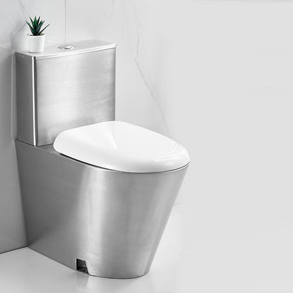 Traditional One Piece Toilet Bowl Metal Urine Toilet for Bathroom Plastic Clearhalo 'Bathroom Remodel & Bathroom Fixtures' 'Home Improvement' 'home_improvement' 'home_improvement_toilets' 'Toilets & Bidets' 'Toilets' 6941453