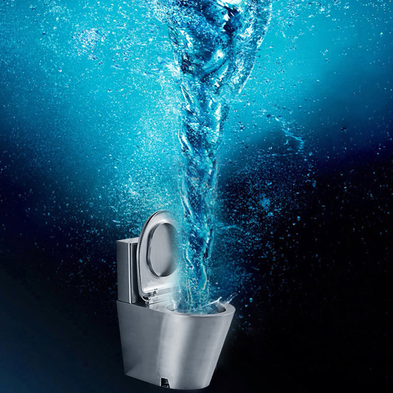 Traditional One Piece Toilet Bowl Metal Urine Toilet for Bathroom Clearhalo 'Bathroom Remodel & Bathroom Fixtures' 'Home Improvement' 'home_improvement' 'home_improvement_toilets' 'Toilets & Bidets' 'Toilets' 6941460