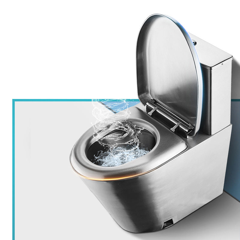 Traditional One Piece Toilet Bowl Metal Urine Toilet for Bathroom Clearhalo 'Bathroom Remodel & Bathroom Fixtures' 'Home Improvement' 'home_improvement' 'home_improvement_toilets' 'Toilets & Bidets' 'Toilets' 6941462