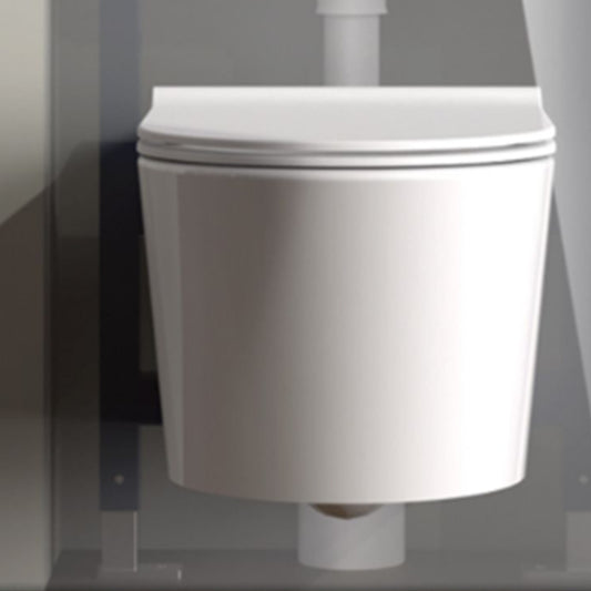 Contemporary One Piece Flush Toilet Wall Mount Urine Toilet for Bathroom Clearhalo 'Bathroom Remodel & Bathroom Fixtures' 'Home Improvement' 'home_improvement' 'home_improvement_toilets' 'Toilets & Bidets' 'Toilets' 6941512