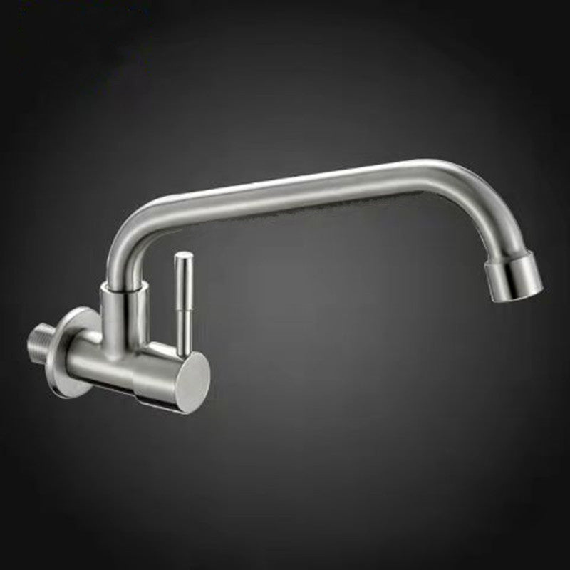 Modern Stainless Steel One Handle Pot Filler Low Profile Filler Clearhalo 'Home Improvement' 'home_improvement' 'home_improvement_kitchen_faucets' 'Kitchen Faucets' 'Kitchen Remodel & Kitchen Fixtures' 'Kitchen Sinks & Faucet Components' 'kitchen_faucets' 6941539