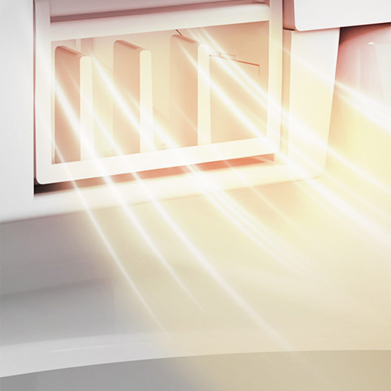 White Elongated Floor Mount Bidet Stain Resistant Floor Standing Bidet with Heated Seat Clearhalo 'Bathroom Remodel & Bathroom Fixtures' 'Bidets' 'Home Improvement' 'home_improvement' 'home_improvement_bidets' 'Toilets & Bidets' 6942059