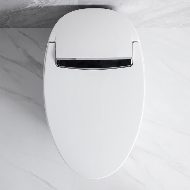 White Elongated Floor Mount Bidet Floor Standing Bidet with Heated Seat Clearhalo 'Bathroom Remodel & Bathroom Fixtures' 'Bidets' 'Home Improvement' 'home_improvement' 'home_improvement_bidets' 'Toilets & Bidets' 6942072