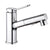 Vessel Sink Faucet Contemporary Single Lever Handle Faucet for Bathroom Silver Clearhalo 'Bathroom Remodel & Bathroom Fixtures' 'Bathroom Sink Faucets' 'Bathroom Sinks & Faucet Components' 'bathroom_sink_faucets' 'Home Improvement' 'home_improvement' 'home_improvement_bathroom_sink_faucets' 6942196