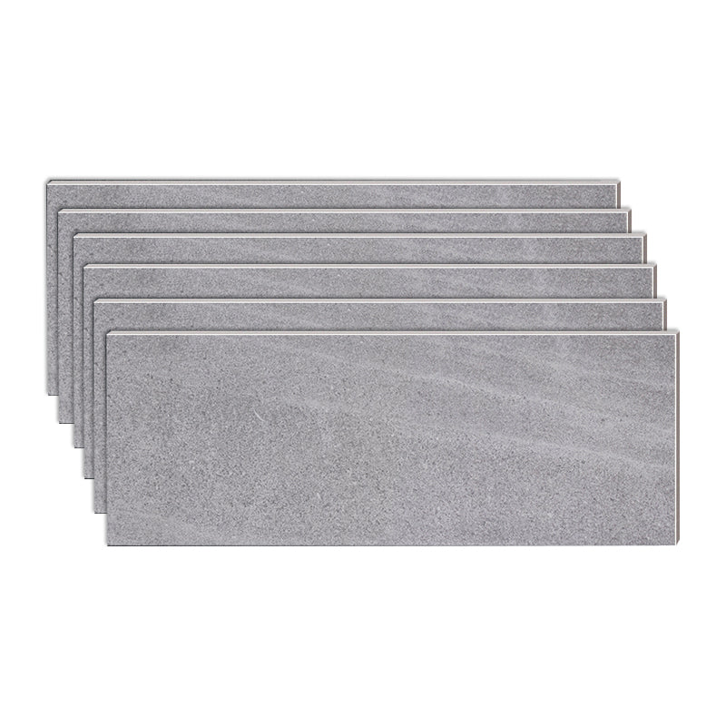 Rectangular Ceramic Matte Floor and Wall Tile Patterned Bathroom Floor Pewter Clearhalo 'Floor Tiles & Wall Tiles' 'floor_tiles_wall_tiles' 'Flooring 'Home Improvement' 'home_improvement' 'home_improvement_floor_tiles_wall_tiles' Walls and Ceiling' 6942340