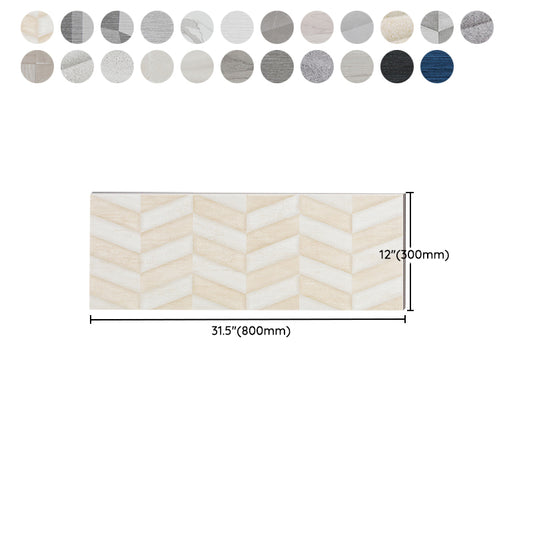 Rectangular Ceramic Matte Floor and Wall Tile Patterned Bathroom Floor Clearhalo 'Floor Tiles & Wall Tiles' 'floor_tiles_wall_tiles' 'Flooring 'Home Improvement' 'home_improvement' 'home_improvement_floor_tiles_wall_tiles' Walls and Ceiling' 6942344