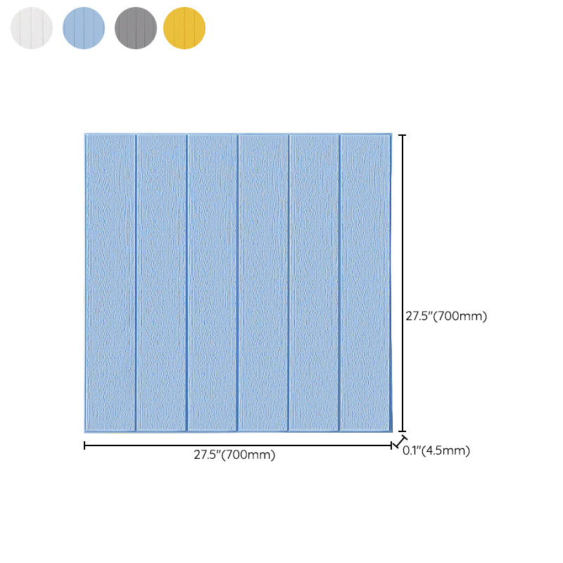 Solid Color 3D Embossed Wall Panel Waterproof Foam Indoor Wall Tile Clearhalo 'Flooring 'Home Improvement' 'home_improvement' 'home_improvement_wall_paneling' 'Wall Paneling' 'wall_paneling' 'Walls & Ceilings' Walls and Ceiling' 6942426