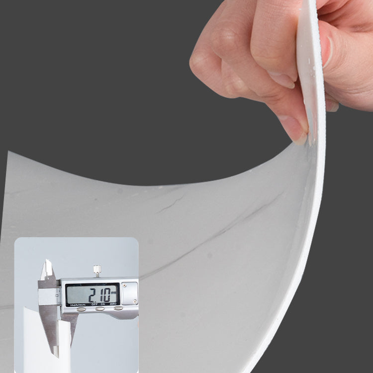 10 Pack 12" X 23" PVC Rectangular Peel & Stick Field Tile Kitchen and Bathroom Backsplash Clearhalo 'Flooring 'Home Improvement' 'home_improvement' 'home_improvement_peel_stick_blacksplash' 'Peel & Stick Backsplash Tile' 'peel_stick_blacksplash' 'Walls & Ceilings' Walls and Ceiling' 6942520