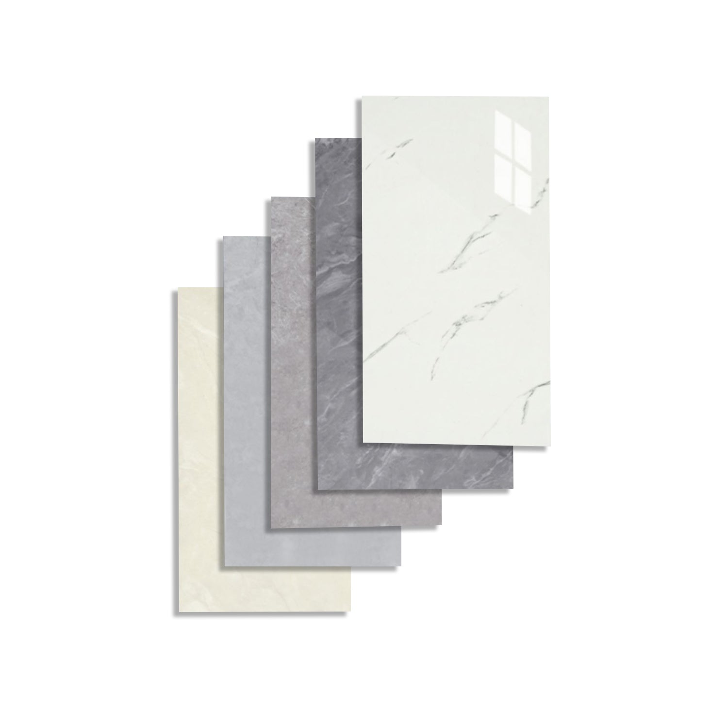10 Pack 12" X 23" PVC Rectangular Peel & Stick Field Tile Kitchen and Bathroom Backsplash Clearhalo 'Flooring 'Home Improvement' 'home_improvement' 'home_improvement_peel_stick_blacksplash' 'Peel & Stick Backsplash Tile' 'peel_stick_blacksplash' 'Walls & Ceilings' Walls and Ceiling' 6942525