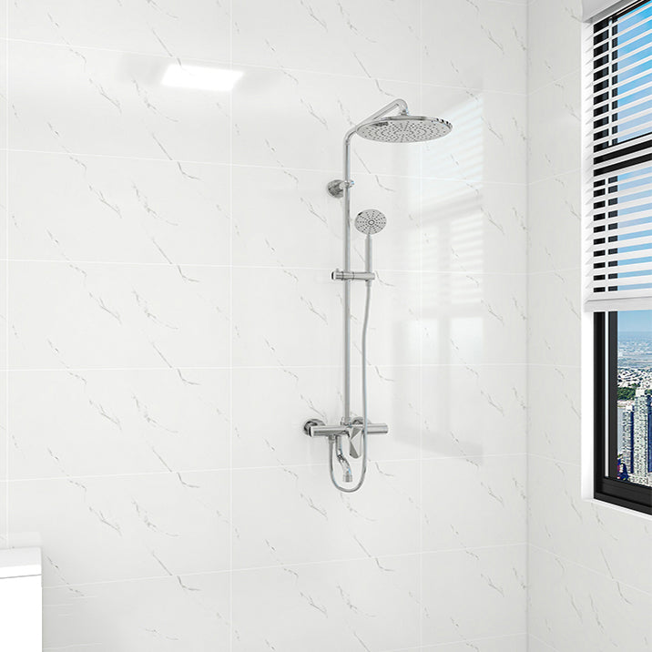 10 Pack 12" X 23" PVC Rectangular Peel & Stick Field Tile Kitchen and Bathroom Backsplash Clearhalo 'Flooring 'Home Improvement' 'home_improvement' 'home_improvement_peel_stick_blacksplash' 'Peel & Stick Backsplash Tile' 'peel_stick_blacksplash' 'Walls & Ceilings' Walls and Ceiling' 6942533