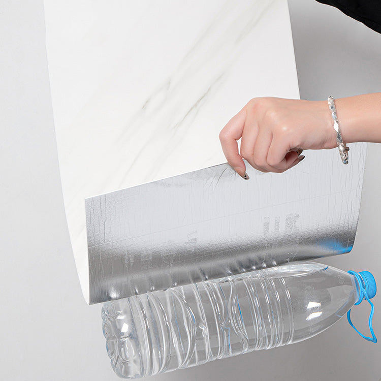 20 Pack PVC Rectangular Peel & Stick Subway Tile Kitchen and Bathroom Clearhalo 'Flooring 'Home Improvement' 'home_improvement' 'home_improvement_peel_stick_blacksplash' 'Peel & Stick Backsplash Tile' 'peel_stick_blacksplash' 'Walls & Ceilings' Walls and Ceiling' 6942628