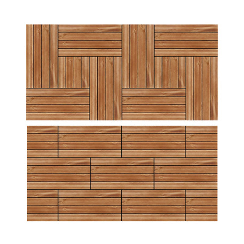 Parquet Pine Floor Tile Water Resistant Click Lock Tradition Wooden Floor for Living Room Clearhalo 'Flooring 'Hardwood Flooring' 'hardwood_flooring' 'Home Improvement' 'home_improvement' 'home_improvement_hardwood_flooring' Walls and Ceiling' 6942674