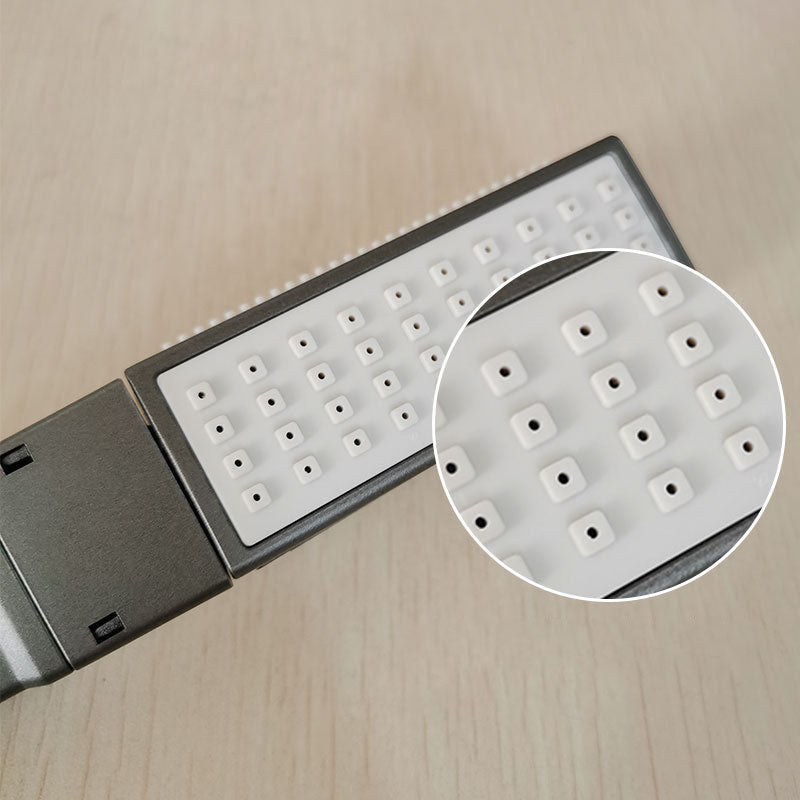 Contemporary Shower Head Solid Color Plastic Handheld Shower Head Clearhalo 'Bathroom Remodel & Bathroom Fixtures' 'Home Improvement' 'home_improvement' 'home_improvement_shower_heads' 'Shower Heads' 'shower_heads' 'Showers & Bathtubs Plumbing' 'Showers & Bathtubs' 6942761