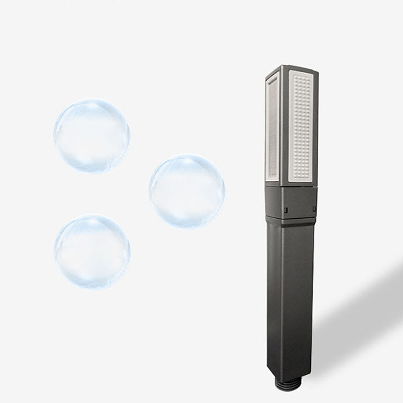 Contemporary Shower Head Solid Color Plastic Handheld Shower Head Clearhalo 'Bathroom Remodel & Bathroom Fixtures' 'Home Improvement' 'home_improvement' 'home_improvement_shower_heads' 'Shower Heads' 'shower_heads' 'Showers & Bathtubs Plumbing' 'Showers & Bathtubs' 6942765