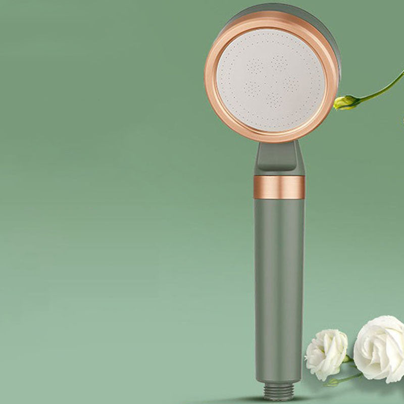 Contemporary Shower Head Round Shower Head with Water Filtration Clearhalo 'Bathroom Remodel & Bathroom Fixtures' 'Home Improvement' 'home_improvement' 'home_improvement_shower_heads' 'Shower Heads' 'shower_heads' 'Showers & Bathtubs Plumbing' 'Showers & Bathtubs' 6942779