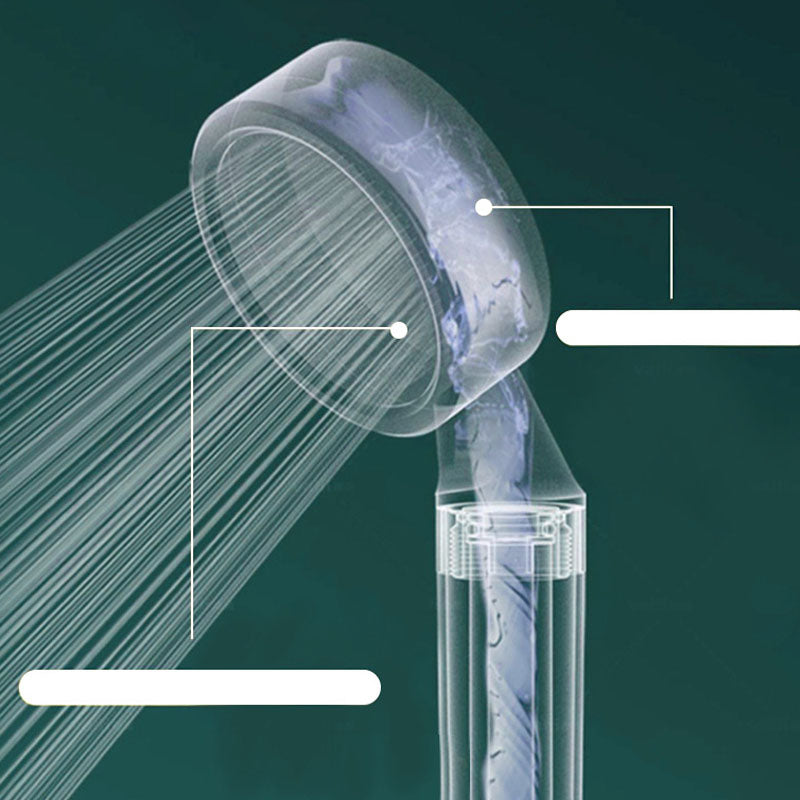 Contemporary Shower Head Round Shower Head with Water Filtration Clearhalo 'Bathroom Remodel & Bathroom Fixtures' 'Home Improvement' 'home_improvement' 'home_improvement_shower_heads' 'Shower Heads' 'shower_heads' 'Showers & Bathtubs Plumbing' 'Showers & Bathtubs' 6942791