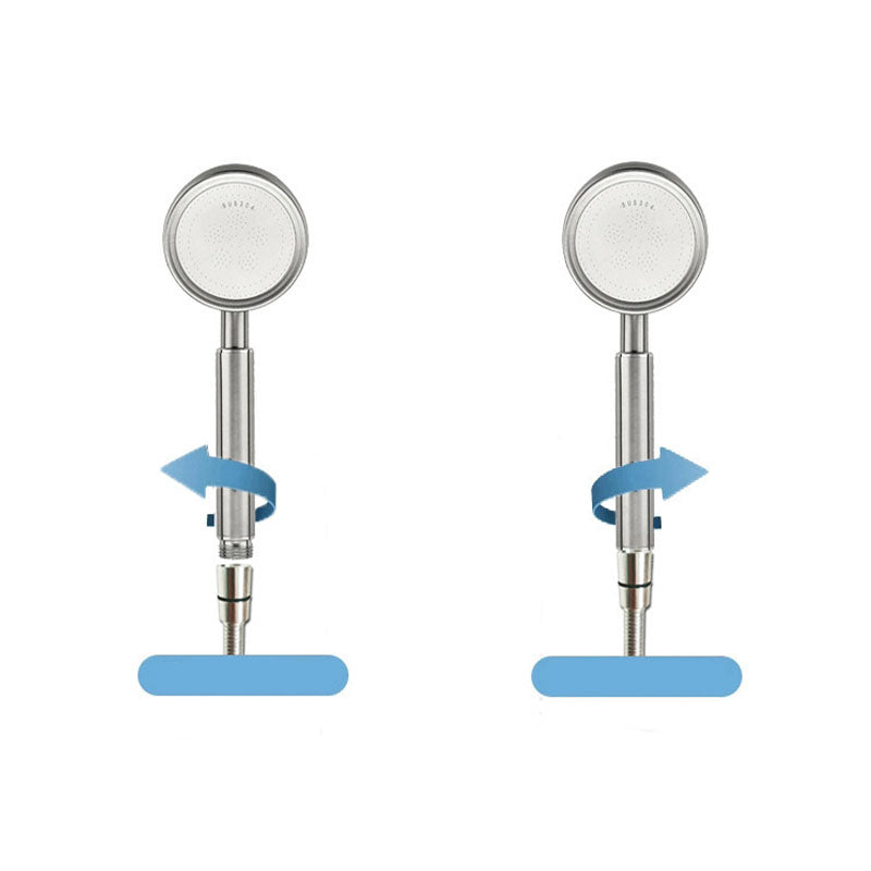 Shower Head Stainless Adjustable Model Rust Protection Handheld Shower Head Clearhalo 'Bathroom Remodel & Bathroom Fixtures' 'Home Improvement' 'home_improvement' 'home_improvement_shower_heads' 'Shower Heads' 'shower_heads' 'Showers & Bathtubs Plumbing' 'Showers & Bathtubs' 6942865