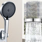 3 Sprays Shower Head Wall-Mount Adjustable Spray Pattern Handheld Shower Head Clearhalo 'Bathroom Remodel & Bathroom Fixtures' 'Home Improvement' 'home_improvement' 'home_improvement_shower_heads' 'Shower Heads' 'shower_heads' 'Showers & Bathtubs Plumbing' 'Showers & Bathtubs' 6942881