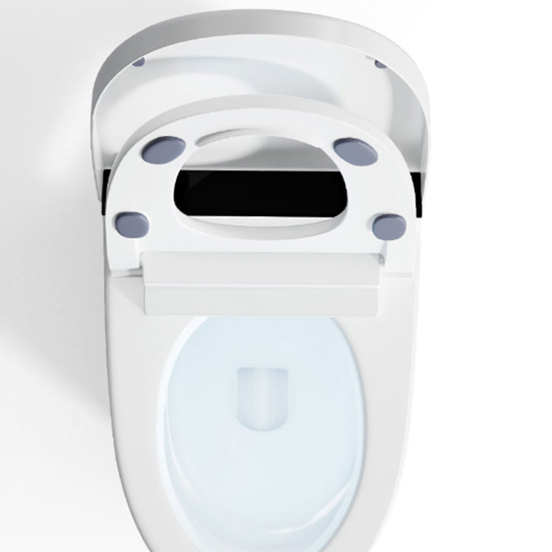 Contemporary Heated Seat Flush Toilet Floor Mounted Urine Toilet for Bathroom Clearhalo 'Bathroom Remodel & Bathroom Fixtures' 'Home Improvement' 'home_improvement' 'home_improvement_toilets' 'Toilets & Bidets' 'Toilets' 6949160