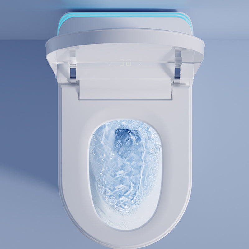 Modern Ceramic Flush Toilet 1 Piece Toilet Bowl for Bathroom Clearhalo 'Bathroom Remodel & Bathroom Fixtures' 'Home Improvement' 'home_improvement' 'home_improvement_toilets' 'Toilets & Bidets' 'Toilets' 6949211