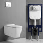 Modern One Piece Flush Toilet Wall Mount Urine Toilet for Bathroom 14"L x 22"W x 14"H Toilet & Thin Tanker Clearhalo 'Bathroom Remodel & Bathroom Fixtures' 'Home Improvement' 'home_improvement' 'home_improvement_toilets' 'Toilets & Bidets' 'Toilets' 6949235