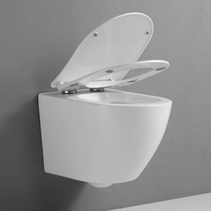 Modern One Piece Flush Toilet Wall Mount Urine Toilet for Bathroom Clearhalo 'Bathroom Remodel & Bathroom Fixtures' 'Home Improvement' 'home_improvement' 'home_improvement_toilets' 'Toilets & Bidets' 'Toilets' 6949241