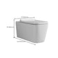 Modern One Piece Flush Toilet Wall Mount Urine Toilet for Bathroom Clearhalo 'Bathroom Remodel & Bathroom Fixtures' 'Home Improvement' 'home_improvement' 'home_improvement_toilets' 'Toilets & Bidets' 'Toilets' 6949250