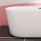 Acrylic Freestanding Bathtub Overflow Trim Soaking Bathtub , 23.62" Tall Clearhalo 'Bathroom Remodel & Bathroom Fixtures' 'Bathtubs' 'Home Improvement' 'home_improvement' 'home_improvement_bathtubs' 'Showers & Bathtubs' 6949290