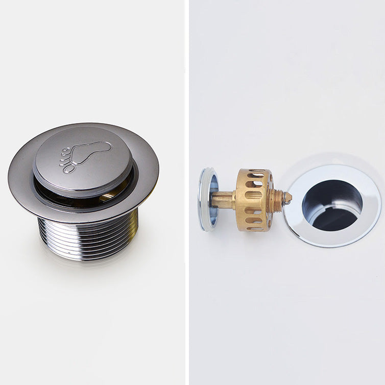 Round Soaking Bathtub Antique Finish Acrylic Freestanding Bath Tub Clearhalo 'Bathroom Remodel & Bathroom Fixtures' 'Bathtubs' 'Home Improvement' 'home_improvement' 'home_improvement_bathtubs' 'Showers & Bathtubs' 6949358