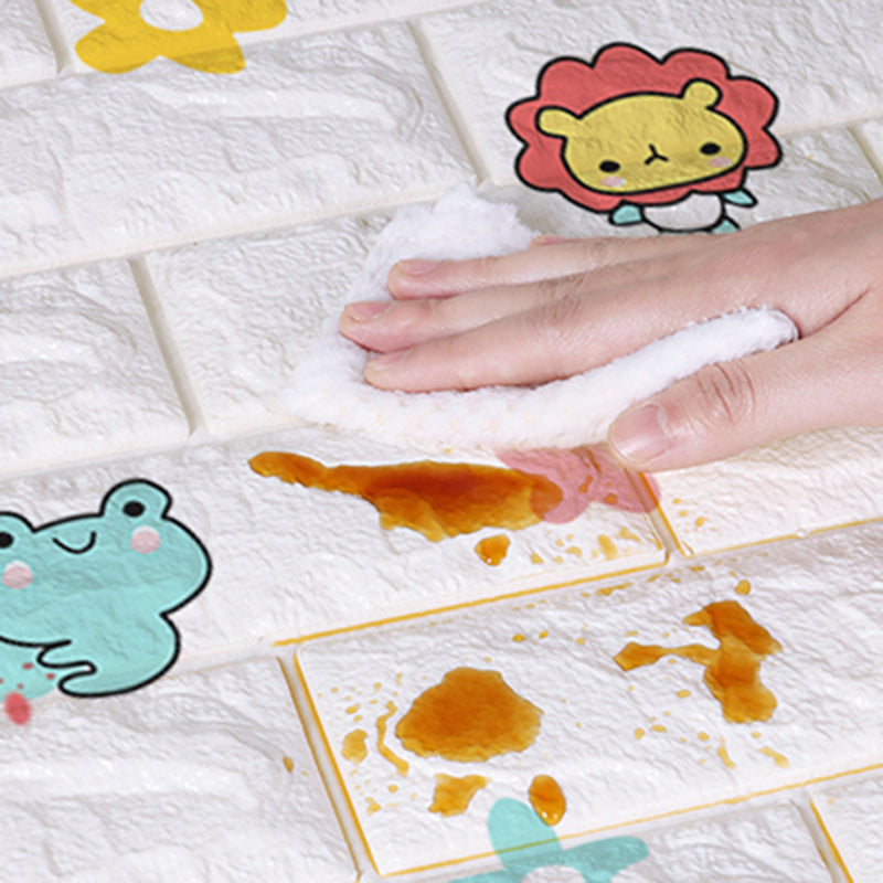 Modern Cartoon Wall Paneling Peel and Stick Wall Ceiling for Bedroom Clearhalo 'Flooring 'Home Improvement' 'home_improvement' 'home_improvement_wall_paneling' 'Wall Paneling' 'wall_paneling' 'Walls & Ceilings' Walls and Ceiling' 6951730