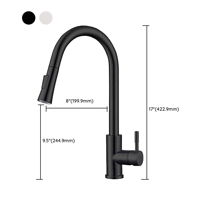 Pull Down Sprayer Kitchen Faucet Touch Sensor 304 Stainless Steel High Arc Kitchen Faucet Clearhalo 'Home Improvement' 'home_improvement' 'home_improvement_kitchen_faucets' 'Kitchen Faucets' 'Kitchen Remodel & Kitchen Fixtures' 'Kitchen Sinks & Faucet Components' 'kitchen_faucets' 6951948