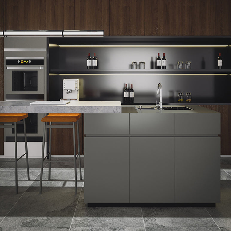 Modern Single Bowl Kitchen Sink Stainless Steel Kitchen Sink with Rectangle Shape Clearhalo 'Home Improvement' 'home_improvement' 'home_improvement_kitchen_sinks' 'Kitchen Remodel & Kitchen Fixtures' 'Kitchen Sinks & Faucet Components' 'Kitchen Sinks' 'kitchen_sinks' 6952228