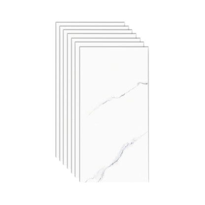 Rectangular White Tile Modern Straight Edge Polished Wall Tile Clearhalo 'Floor Tiles & Wall Tiles' 'floor_tiles_wall_tiles' 'Flooring 'Home Improvement' 'home_improvement' 'home_improvement_floor_tiles_wall_tiles' Walls and Ceiling' 6952544