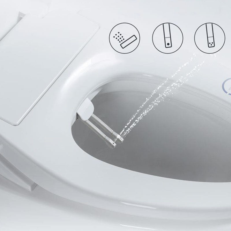 Antimicrobial Smart Wall Mounted Bidet Temperature Control Ceramic Toilet Clearhalo 'Bathroom Remodel & Bathroom Fixtures' 'Bidets' 'Home Improvement' 'home_improvement' 'home_improvement_bidets' 'Toilets & Bidets' 6953021