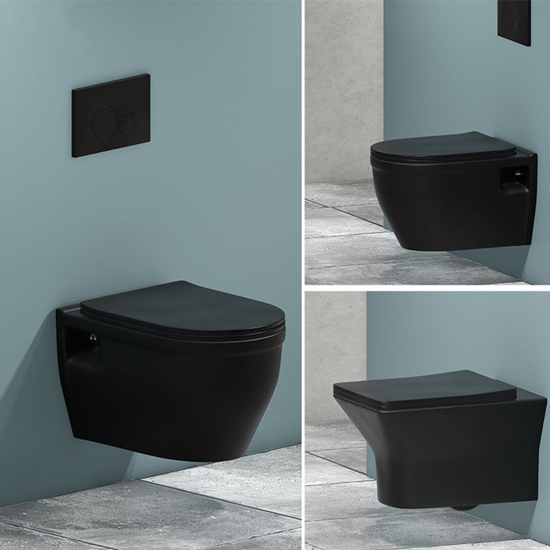 Soft Close Bidet Seat Elongated Wall Mounted Bidet with Bidet And Seat Clearhalo 'Bathroom Remodel & Bathroom Fixtures' 'Bidets' 'Home Improvement' 'home_improvement' 'home_improvement_bidets' 'Toilets & Bidets' 6953035