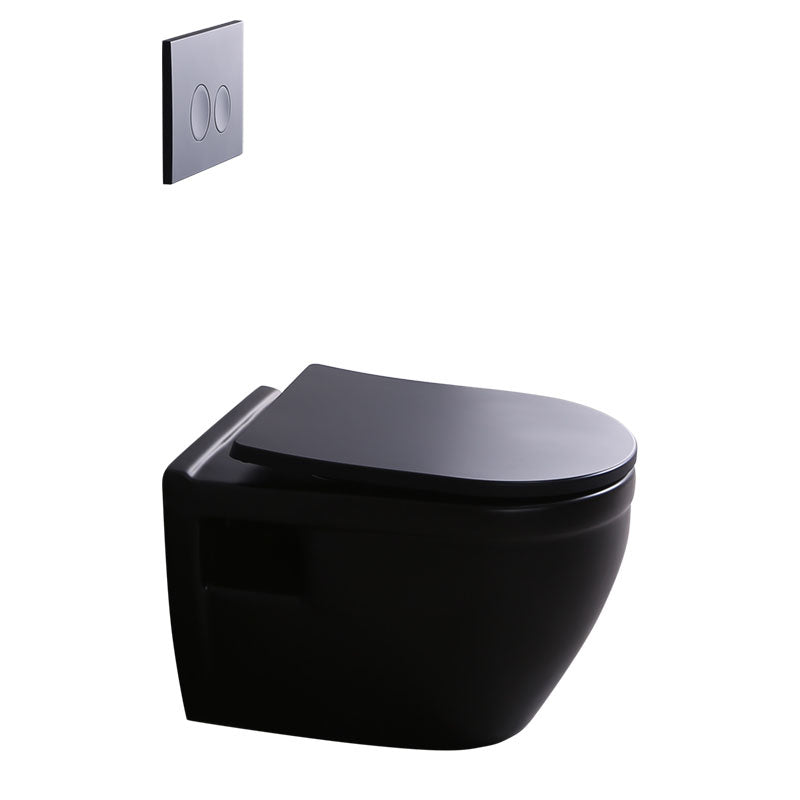 Soft Close Bidet Seat Elongated Wall Mounted Bidet with Bidet And Seat Clearhalo 'Bathroom Remodel & Bathroom Fixtures' 'Bidets' 'Home Improvement' 'home_improvement' 'home_improvement_bidets' 'Toilets & Bidets' 6953036