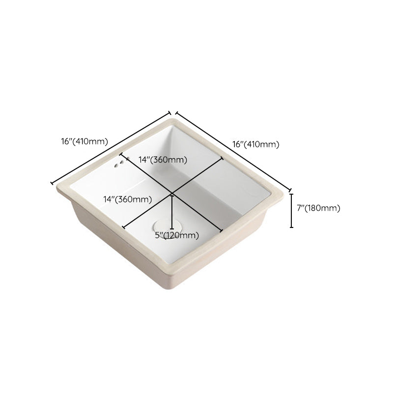 Modern Single Bowl Kitchen Sink Quartz Kitchen Sink with Round Shape Clearhalo 'Bathroom Remodel & Bathroom Fixtures' 'Bathroom Sinks & Faucet Components' 'Bathroom Sinks' 'bathroom_sink' 'Home Improvement' 'home_improvement' 'home_improvement_bathroom_sink' 6953463
