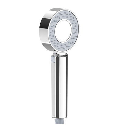 Metal Shower Heads Round Handheld Adjustable Shower Heads with Self-Cleaning Without Filter Element Hand Shower Clearhalo 'Bathroom Remodel & Bathroom Fixtures' 'Home Improvement' 'home_improvement' 'home_improvement_shower_heads' 'Shower Heads' 'shower_heads' 'Showers & Bathtubs Plumbing' 'Showers & Bathtubs' 6953467