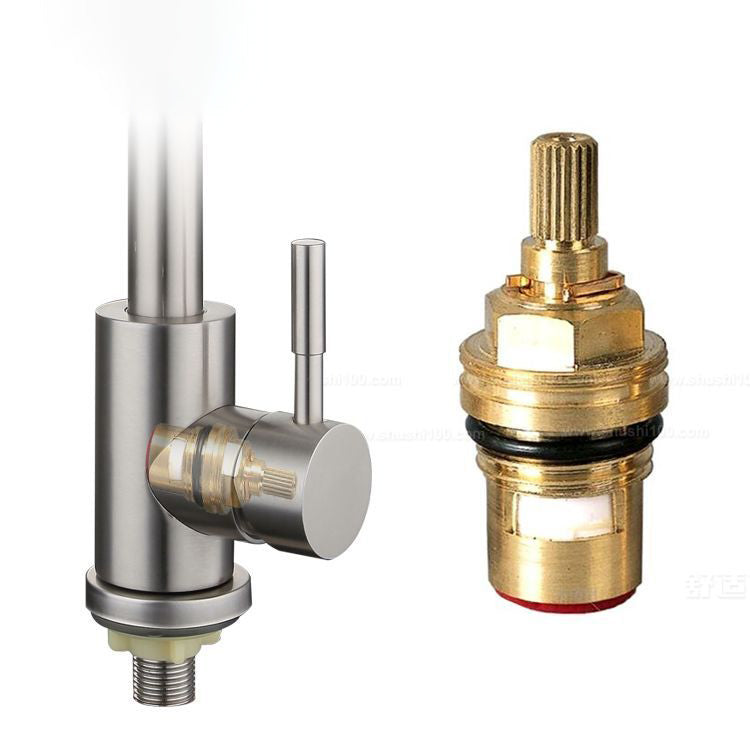 Contemporary Kitchen Sink Faucet Swivel Spout Foldable 304 Stainless Steel Kitchen Faucet Clearhalo 'Home Improvement' 'home_improvement' 'home_improvement_kitchen_faucets' 'Kitchen Faucets' 'Kitchen Remodel & Kitchen Fixtures' 'Kitchen Sinks & Faucet Components' 'kitchen_faucets' 6957601