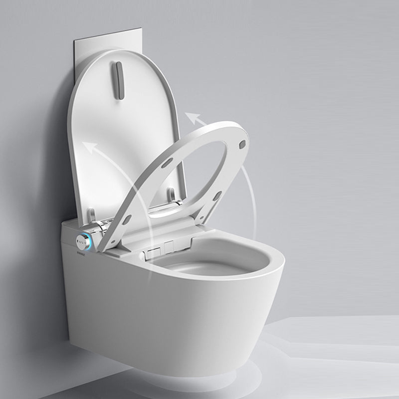 Contemporary One Piece Toilet Bowl Wall Mount Urine Toilet for Bathroom Clearhalo 'Bathroom Remodel & Bathroom Fixtures' 'Home Improvement' 'home_improvement' 'home_improvement_toilets' 'Toilets & Bidets' 'Toilets' 6959617