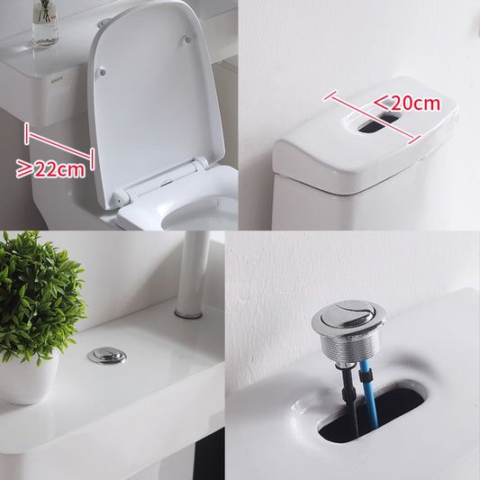 Contemporary Flush Toilet Floor Mount One-Piece Toilet Toilet Bowl Clearhalo 'Bathroom Remodel & Bathroom Fixtures' 'Home Improvement' 'home_improvement' 'home_improvement_toilets' 'Toilets & Bidets' 'Toilets' 6963271