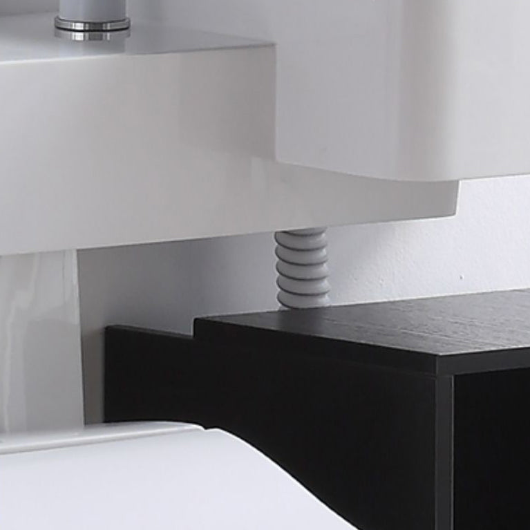 Contemporary Flush Toilet Floor Mount One-Piece Toilet Toilet Bowl Clearhalo 'Bathroom Remodel & Bathroom Fixtures' 'Home Improvement' 'home_improvement' 'home_improvement_toilets' 'Toilets & Bidets' 'Toilets' 6963272