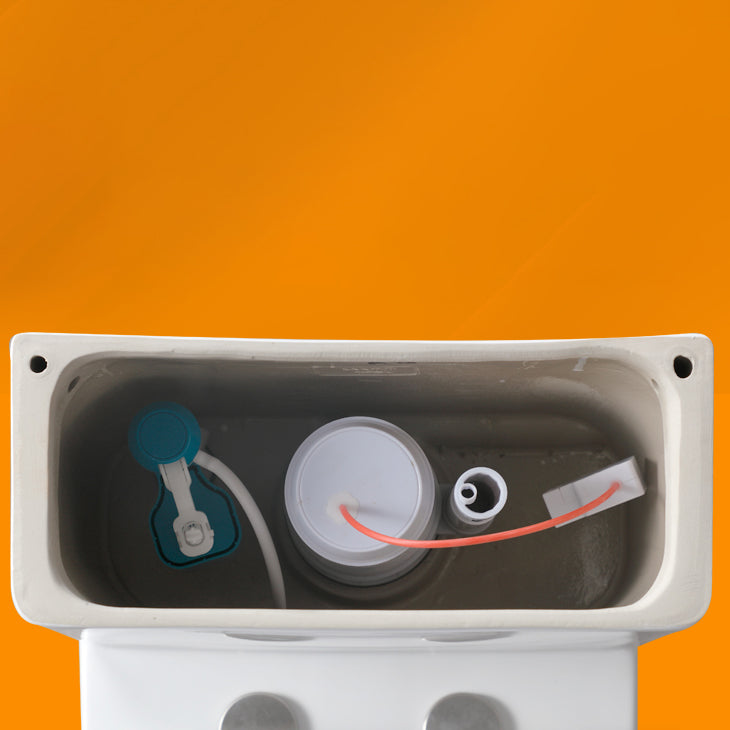 Contemporary Flush Toilet Floor Mount One-Piece Toilet Porcelain Urine Toilet Clearhalo 'Bathroom Remodel & Bathroom Fixtures' 'Home Improvement' 'home_improvement' 'home_improvement_toilets' 'Toilets & Bidets' 'Toilets' 6963296