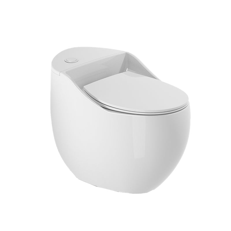 Modern Ceramic Flush Toilet Floor Mounted Urine Toilet with Slow Close Seat for Bathroom UF White 16" Clearhalo 'Bathroom Remodel & Bathroom Fixtures' 'Home Improvement' 'home_improvement' 'home_improvement_toilets' 'Toilets & Bidets' 'Toilets' 6963342