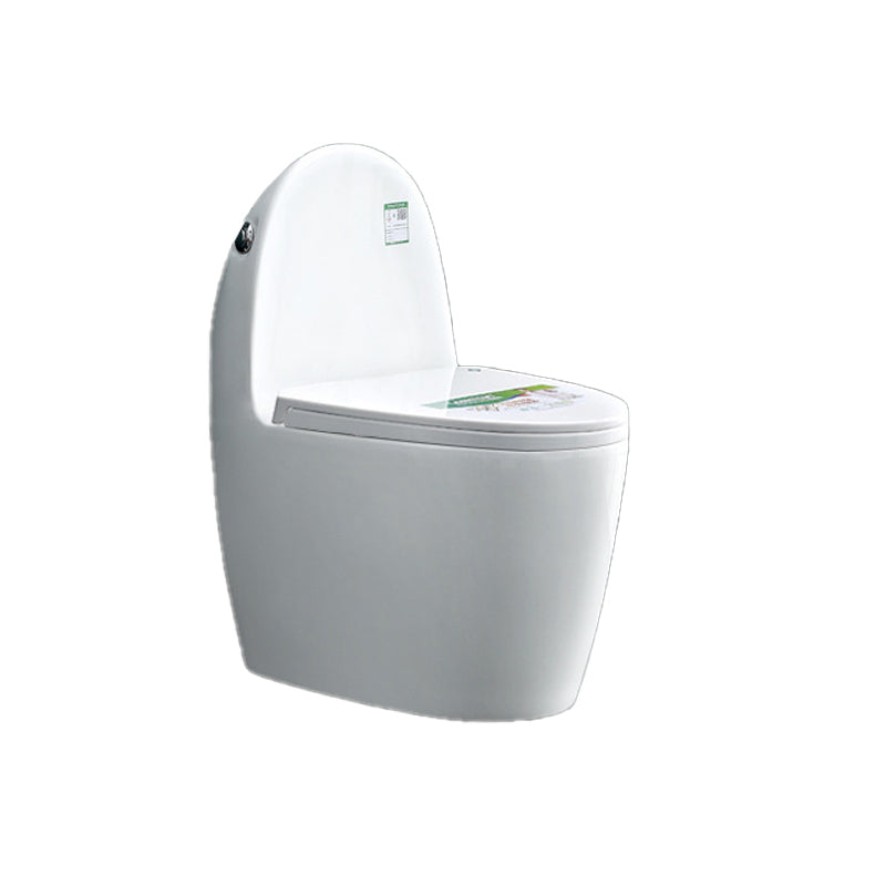 Contemporary 1 Piece Flush Toilet Floor Mounted Urine Toilet (Spray Gun not Included) 17"L x 28"W x 31"H 16" Clearhalo 'Bathroom Remodel & Bathroom Fixtures' 'Home Improvement' 'home_improvement' 'home_improvement_toilets' 'Toilets & Bidets' 'Toilets' 6963363