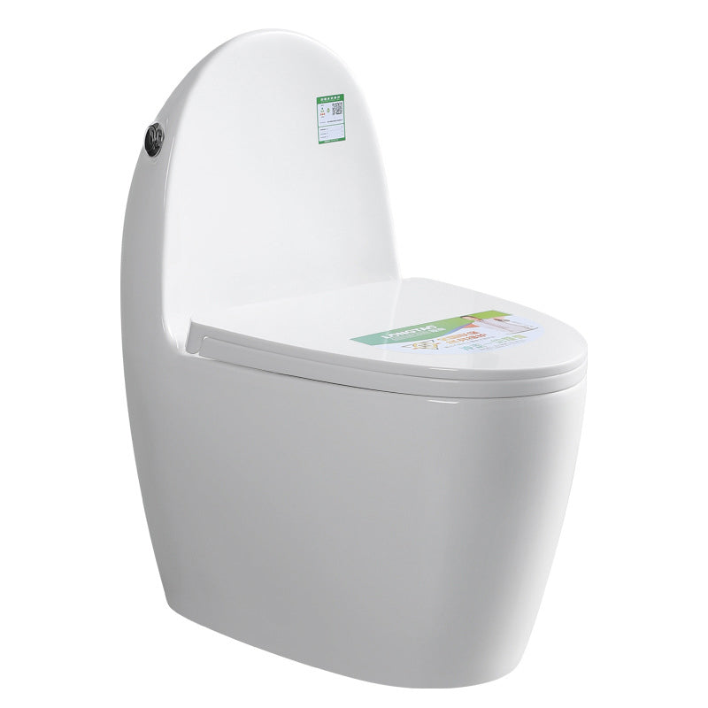 Contemporary 1 Piece Flush Toilet Floor Mounted Urine Toilet (Spray Gun not Included) Clearhalo 'Bathroom Remodel & Bathroom Fixtures' 'Home Improvement' 'home_improvement' 'home_improvement_toilets' 'Toilets & Bidets' 'Toilets' 6963364